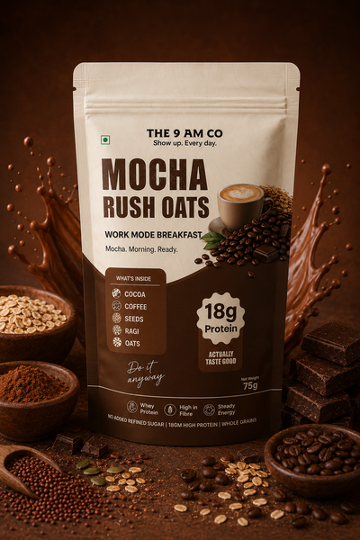 Mocha Rush High Protein Oats
