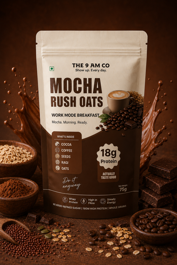 Mocha Rush High Protein Oats